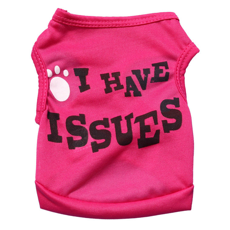 Pet Clothing for Spring And Summer