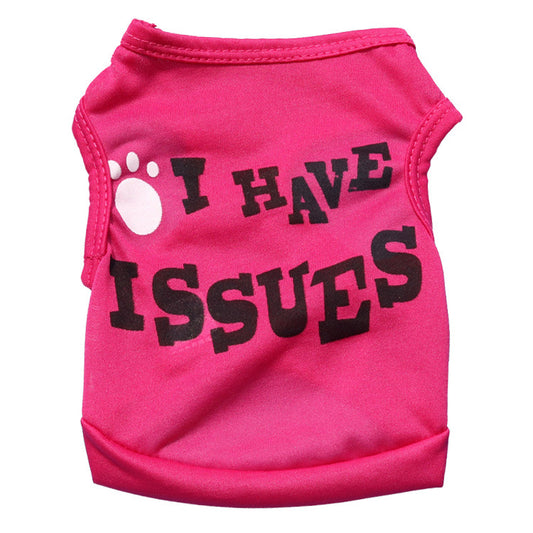 Pet Clothing for Spring And Summer